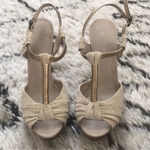 Aldo T-Strap Heels